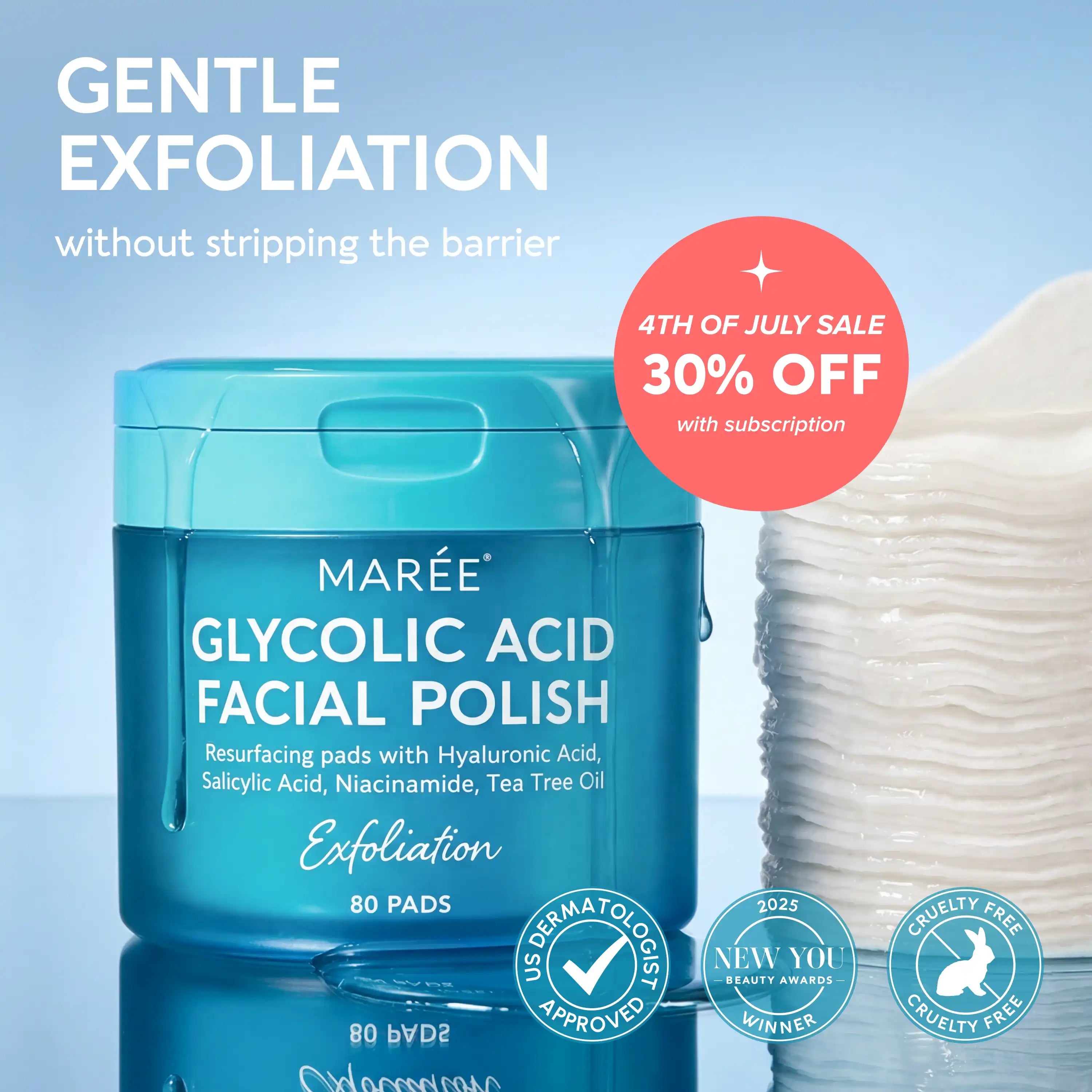 Glycolic Acid Pads 80 PCS